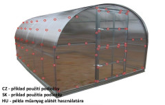 Podložka pro uchycení polykarbonátu LG3222 (3)