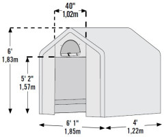 Fóliovník 1,8x1,2 m - 25 mm - 70208EU LG1692 (3)