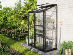 Skleník VITAVIA IDA 900 čiré sklo 3 mm černý LG4635 (1)