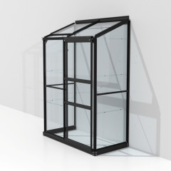 Skleník VITAVIA IDA 900 čiré sklo 3 mm černý LG4635 (2)