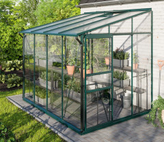 Skleník VITAVIA IDA 5200 sklo 3 mm + PC 6 mm zelený LG4643 (1)