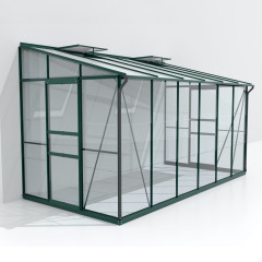 Skleník VITAVIA IDA 7800 sklo 3 mm + PC 6 mm zelený LG4649 (2)