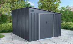 Plechový domek LANITPLAST WANDHAUS 911 ANTRACIT LG4026 (2)