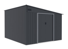 Plechový domek LANITPLAST WANDHAUS 911 ANTRACIT LG4026 (3)