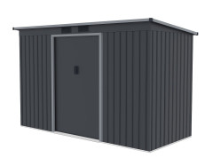 Plechový domek LANITPLAST HALLE 94 ANTRACIT LG4024