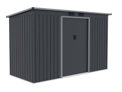 Plechový domek LANITPLAST HALLE 94 ANTRACIT LG4024 (3)