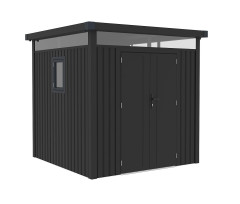 Plechový domek LANITPLAST MARBURG 88 ANTRACIT LG4017 (3)