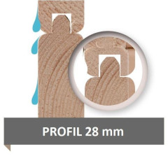 Hybridní domek KARIBU PLUTO B (97896) terragrau / antracit LG4046 (7)