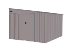 Plechový domek LANITPLAST WANDHAUS 911 WARM GREY LG4361 (1)