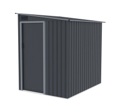 Plechový domek LANITPLAST WANDHAUS 56 ANTRACIT LG4362