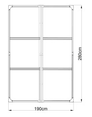 Plastový domek LANITPLAST LONGFORD 69 LG4019 (7)