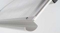 Stříška nad dveře LANITPLAST MELES 120/85 bílá LG655 (3)