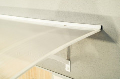 Stříška nad dveře LANITPLAST LARUS 120/85 bílá LG657 (8)