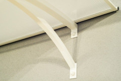 Stříška nad dveře LANITPLAST LARUS 160/85 bílá LG659 (5)