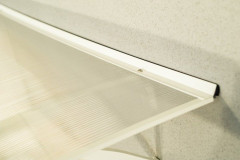Stříška nad dveře LANITPLAST LARUS 160/85 bílá LG659 (6)
