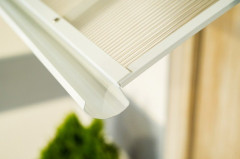 Stříška nad dveře LANITPLAST LARUS 160/85 bílá LG659 (7)