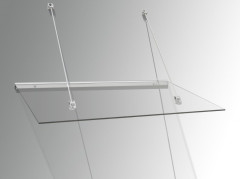 Stříška nad dveře LANITPLAST LAZUR 150/97 bílá LG694 (4)