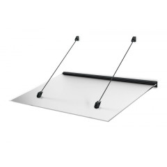 Stříška nad dveře LANITPLAST LAZUR 150/97 černá LG695 (2)