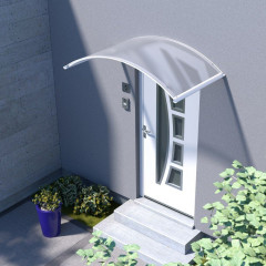 Stříška nad dveře LANITPLAST TOPAZ 130/70 bílá LG708