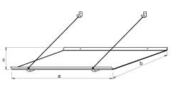 Stříška nad dveře LANITPLAST SP1 120/70 bílá LG710 (5)