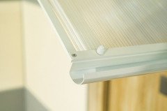 Stříška nad dveře LANITPLAST ARCUS 160/70 bílá LG1157 (5)