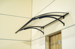 Stříška nad dveře LANITPLAST LARUS 160/85 antracit LG2181 (3)