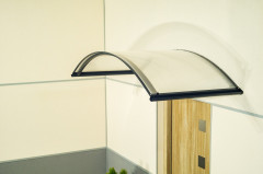 Stříška nad dveře LANITPLAST ARCUS 160/90 antracit LG2177 (2)