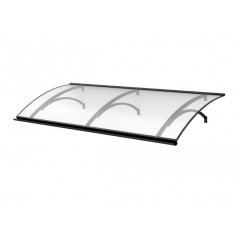 Stříška nad dveře LANITPLAST LARUS XL 197/87 antracit LG2577 (1)