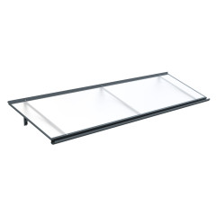 Stříška nad dveře LANITPLAST RUMBA XL 197/54 antracit LG2761 (4)