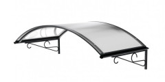 Stříška nad dveře LANITPLAST ALBA 140/80 ANTRACIT LG2793 (5)