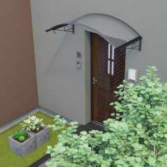 Stříška nad dveře LANITPLAST COTTA 140/80 ANTRACIT LG2794 (1)