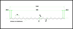 MARLON CSE DIAMOND VL 76/18 polykarbonátová deska bronz 1,045x3m PK732-382 (6)