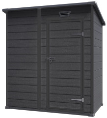 Essential 6x4 domek tmavě šedá/černá