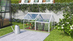 Pařeniště VITAVIA GAIA JUMBO čiré sklo 3 mm stříbrné LG3737 (2)