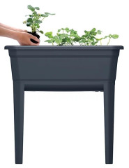 Sadbovač vysoký RESPANA PLANTER ECOLINE SET 59,6 cm antracit (3)