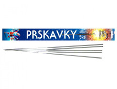Prskavky Vánoční 40cm 5ks