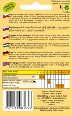 Paprika zeleninová pálivá DE CAYENNE, žlutá (2)