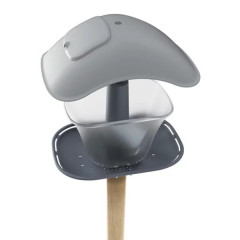 Krmítko pro ptáky BIRDYFEED SQUARE 24,8 cm antracit (4)
