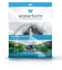 Sada příslušenství k sudům na dešť. vodu ICANSET 8 (4 díly) (3)