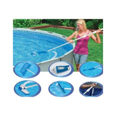 Čistící sada na bazén - DeLuxe (1)